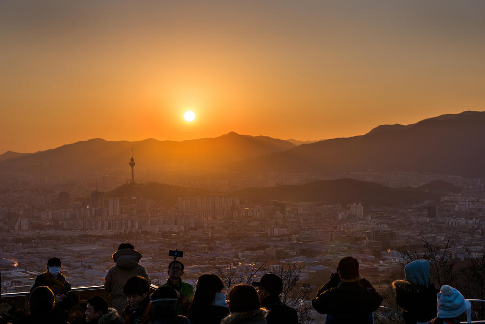 와룡산 상리봉 전망대